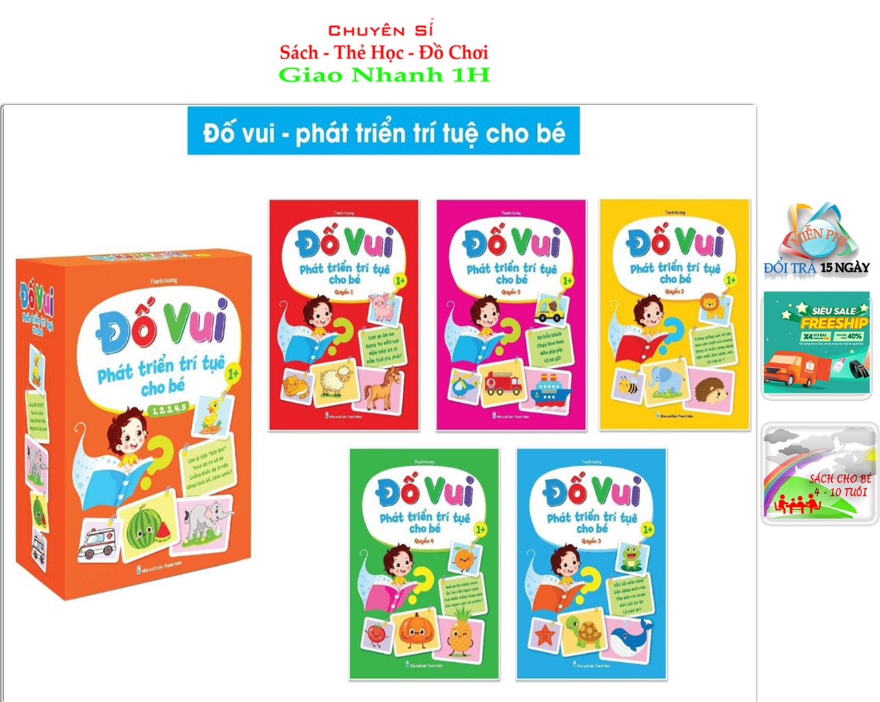  Đố vui phát triển trí tuệ cho bé