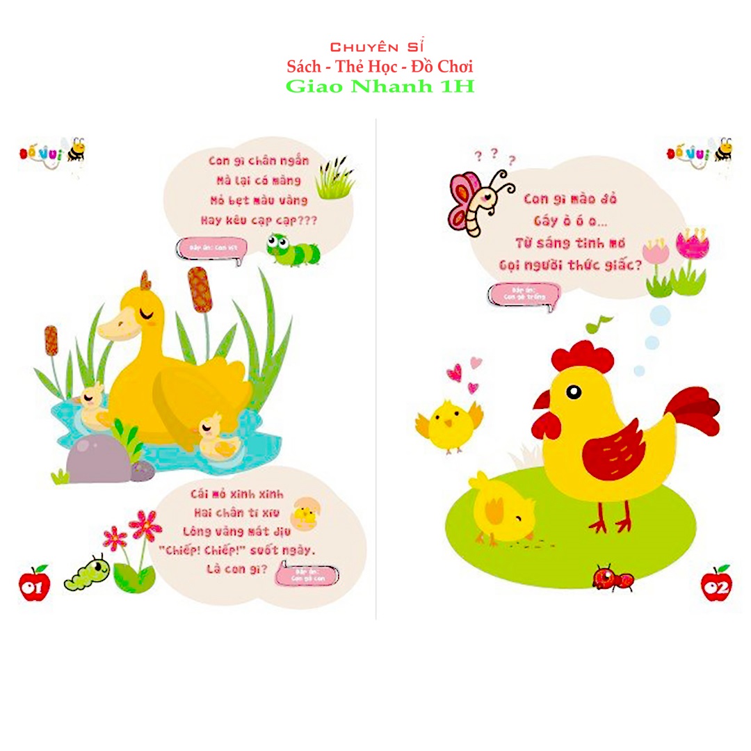  Đố vui phát triển trí tuệ cho bé