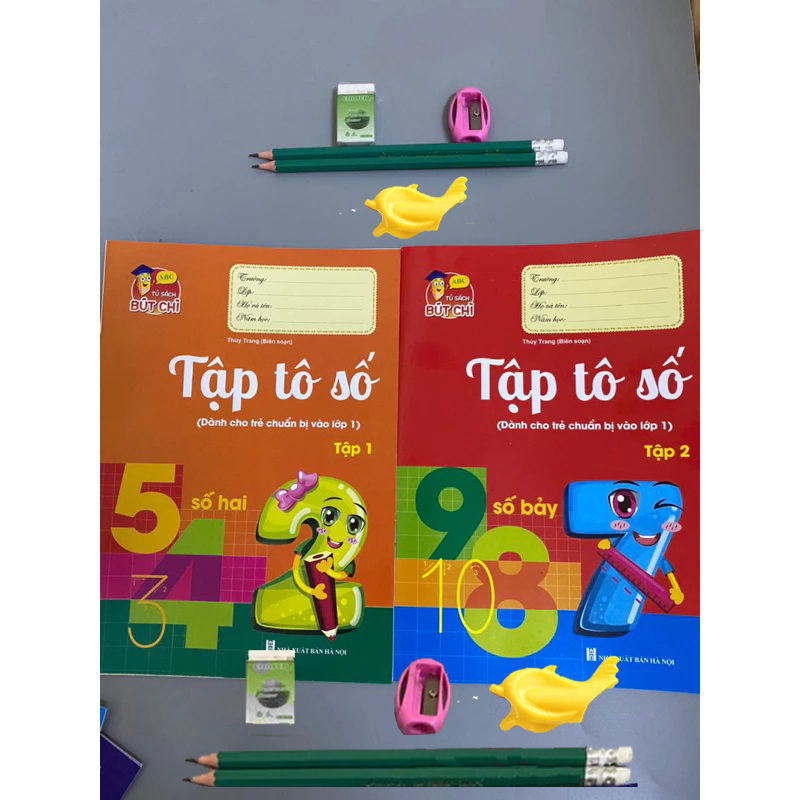 Bộ 10 quyển luyện viết tập tô chữ cho bé