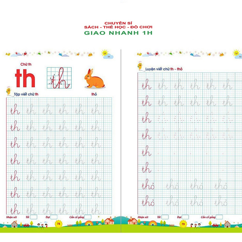 Bé Tập Tô, Tập Viết Chữ To Cho Bé Từ 4-6 Tuổi