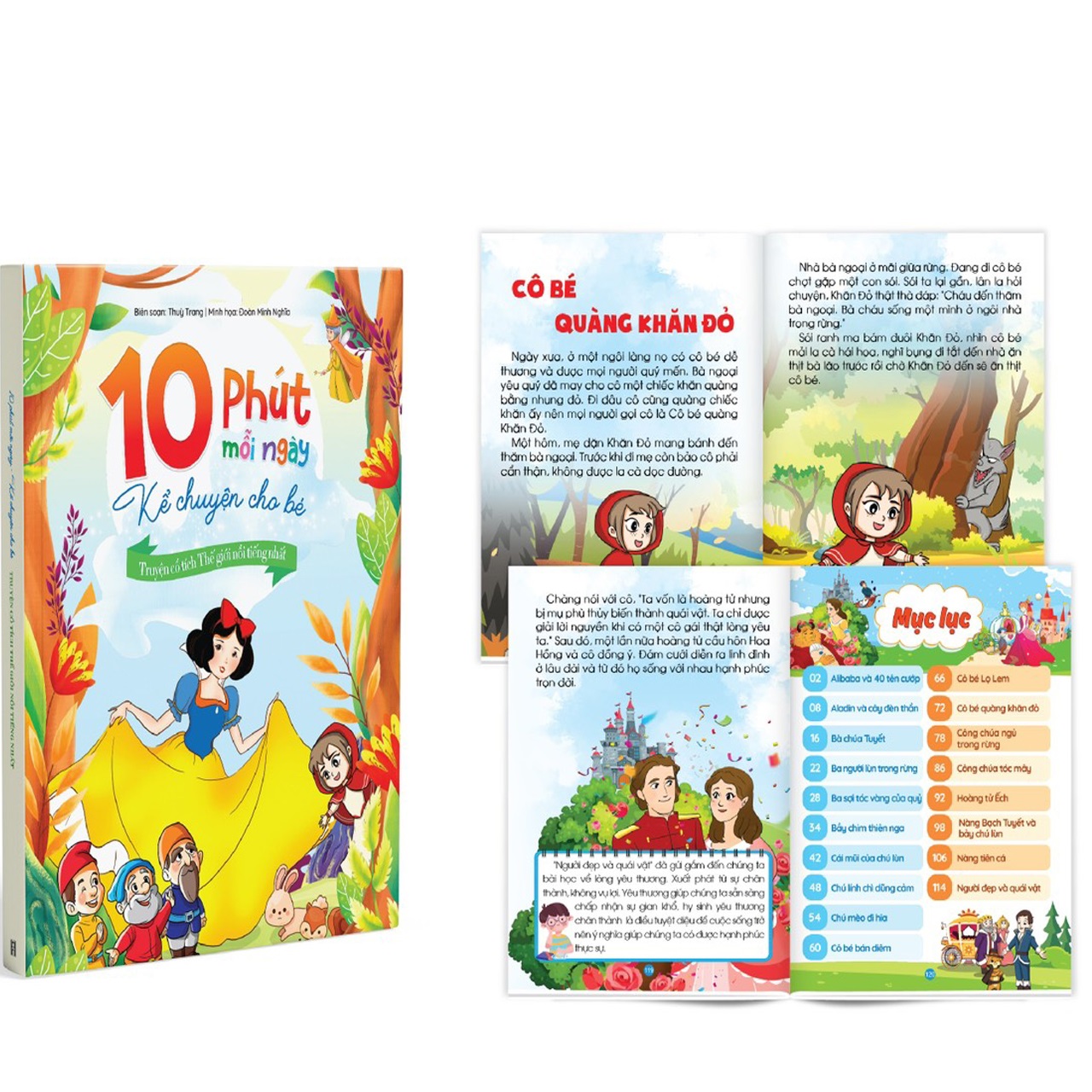 Sách - 10 Phút Mỗi Ngày Kể Chuyện Cho Bé - Cổ Tích Thế Giới