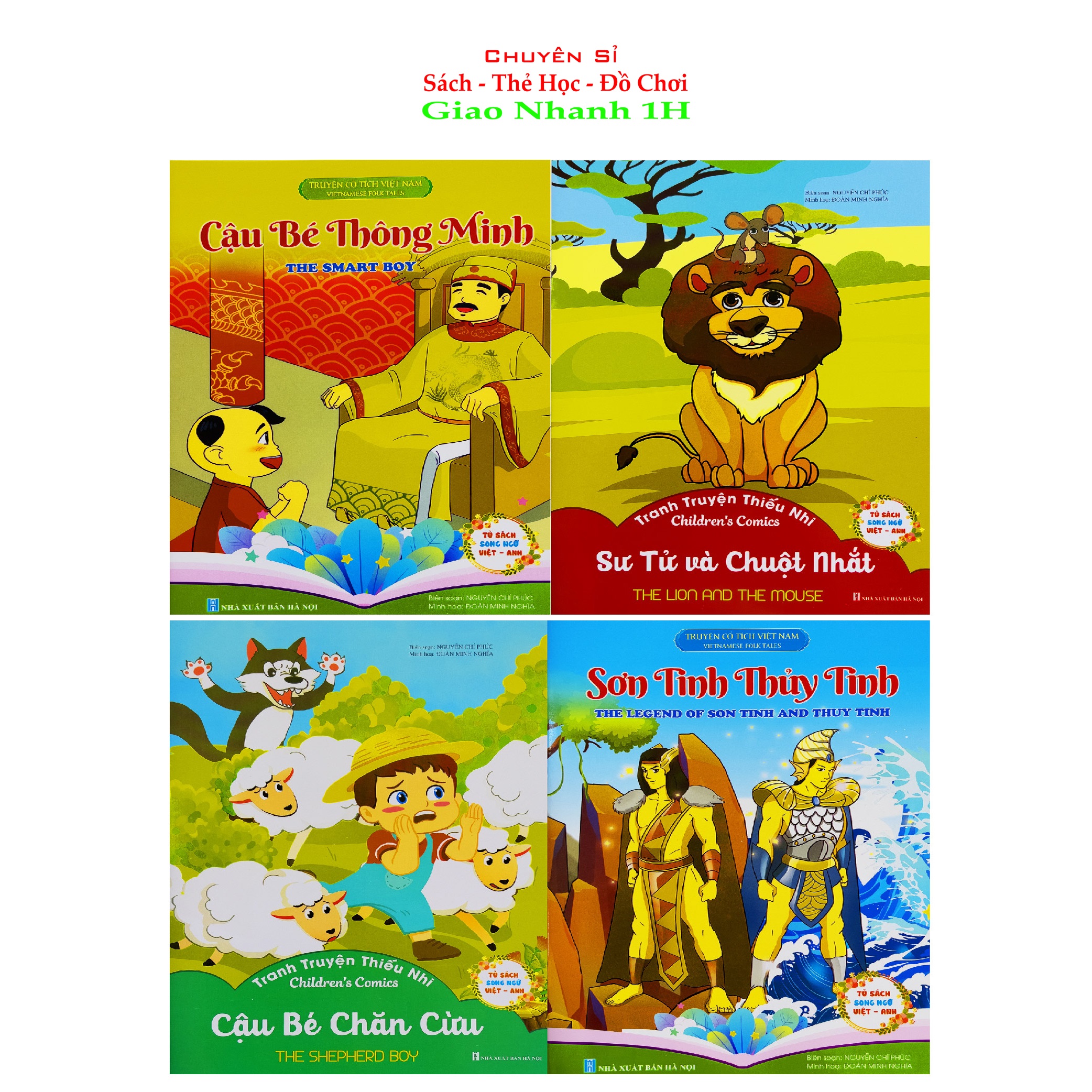 Bộ Truyện Cổ Tích Song Ngữ Anh Việt Trọn bộ 20 cuốn