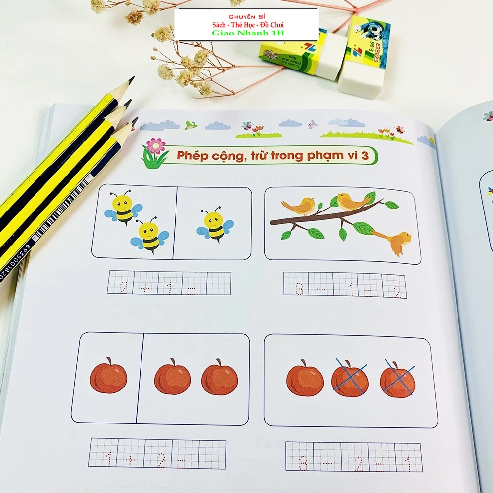 Vở Tập Viết Trọn Bộ Cho Bé Vào Lớp 1 - Phiên Bản Mới Nhất 5 Trong 1