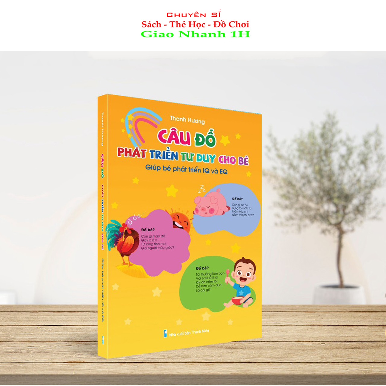 Câu Đố Phát Triển Tư Duy Cho Bé - Bìa Cứng