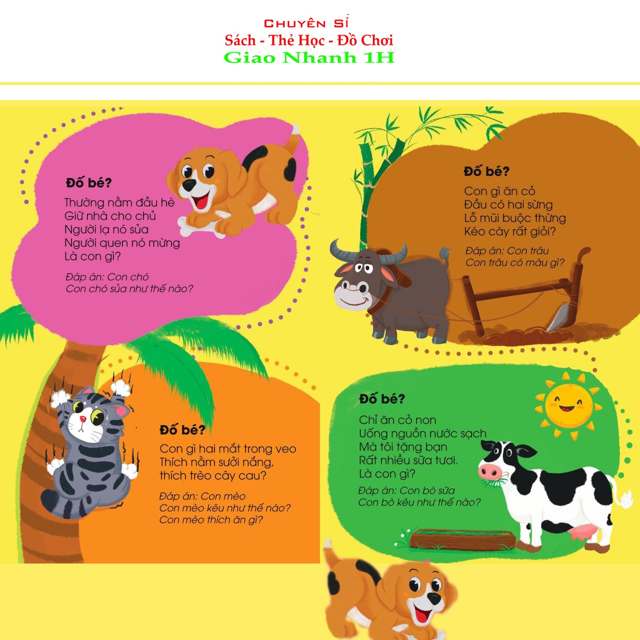 Câu Đố Phát Triển Tư Duy Cho Bé - Bìa Cứng