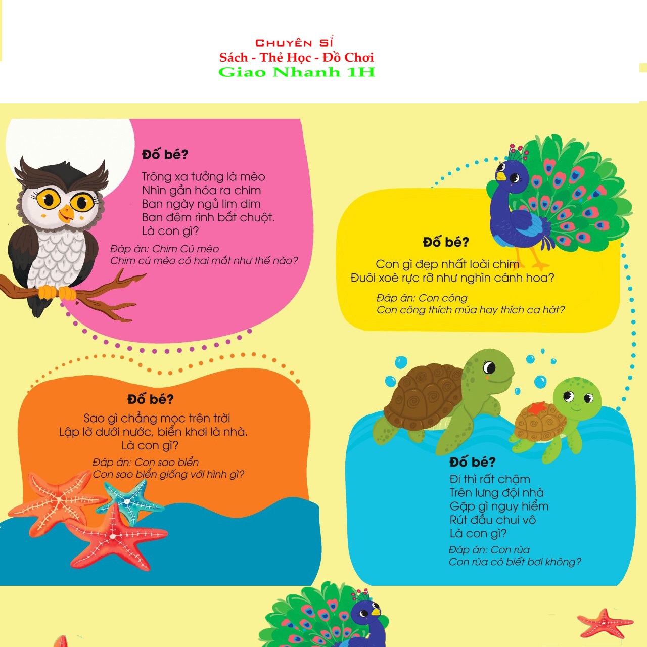 Câu Đố Phát Triển Tư Duy Cho Bé - Bìa Cứng