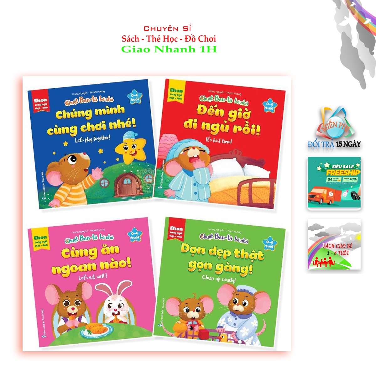 Ehon Chuột Ben To Bé Nhỏ