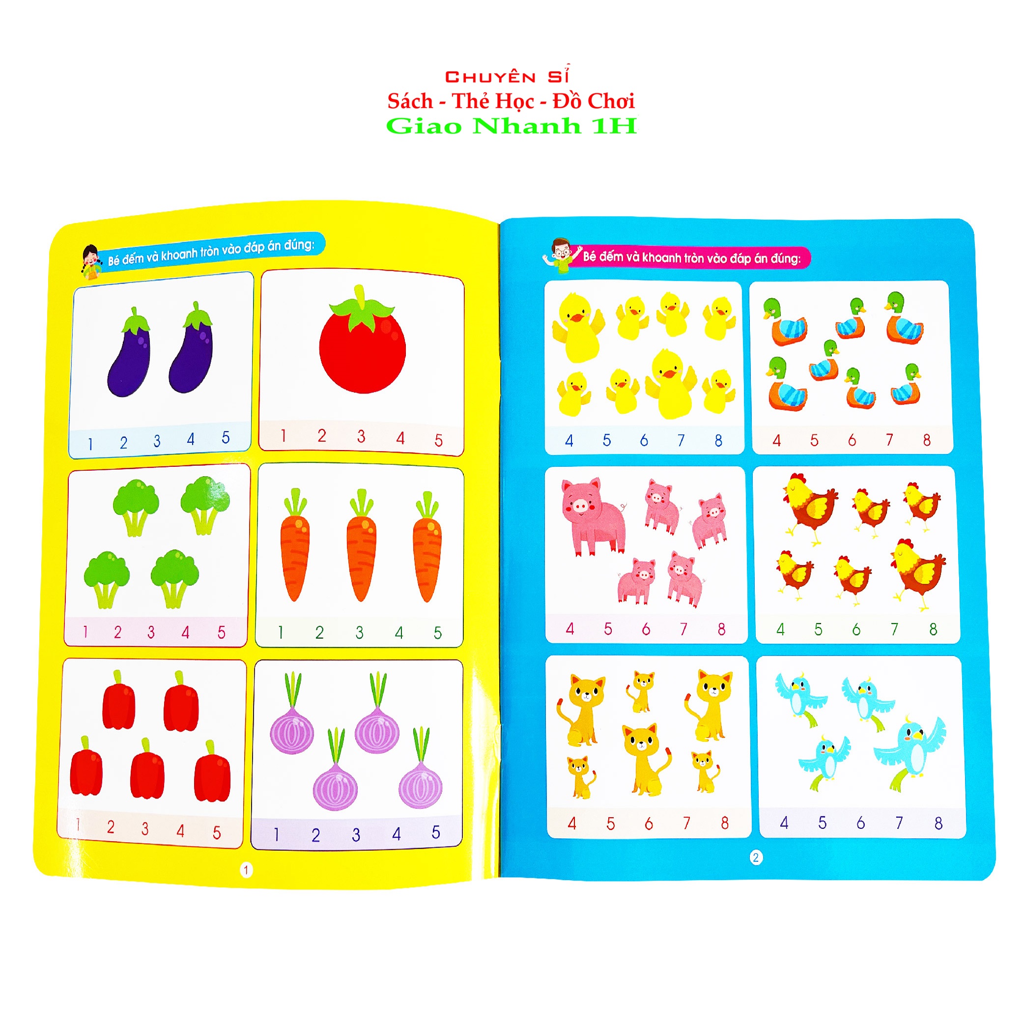 Combo 4 quyển Làm toán không sợ sai