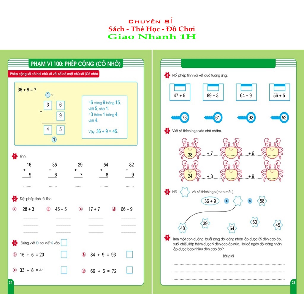 Rèn Kĩ Năng Cộng Trừ Trong Phạm Vi 100