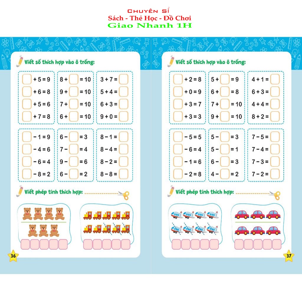 Rèn kĩ năng Cộng trừ trong phạm vi 10