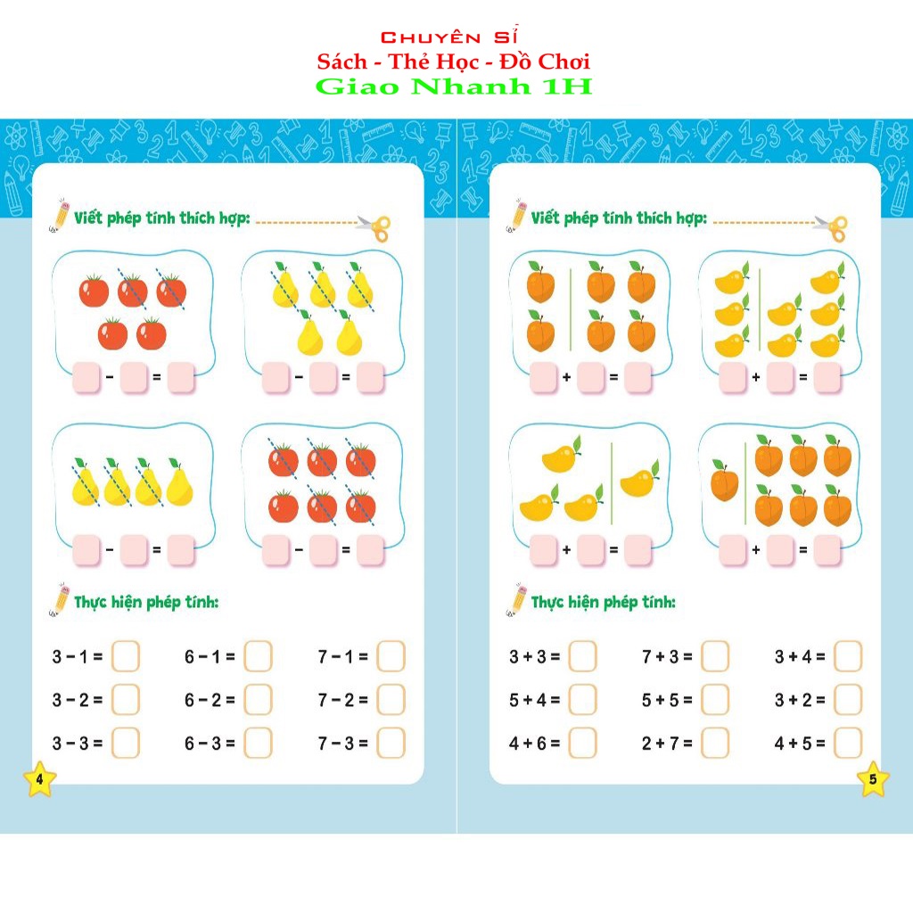 Rèn kĩ năng Cộng trừ trong phạm vi 10