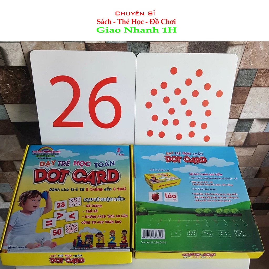  Bộ Thẻ Flashcard Dot Card 