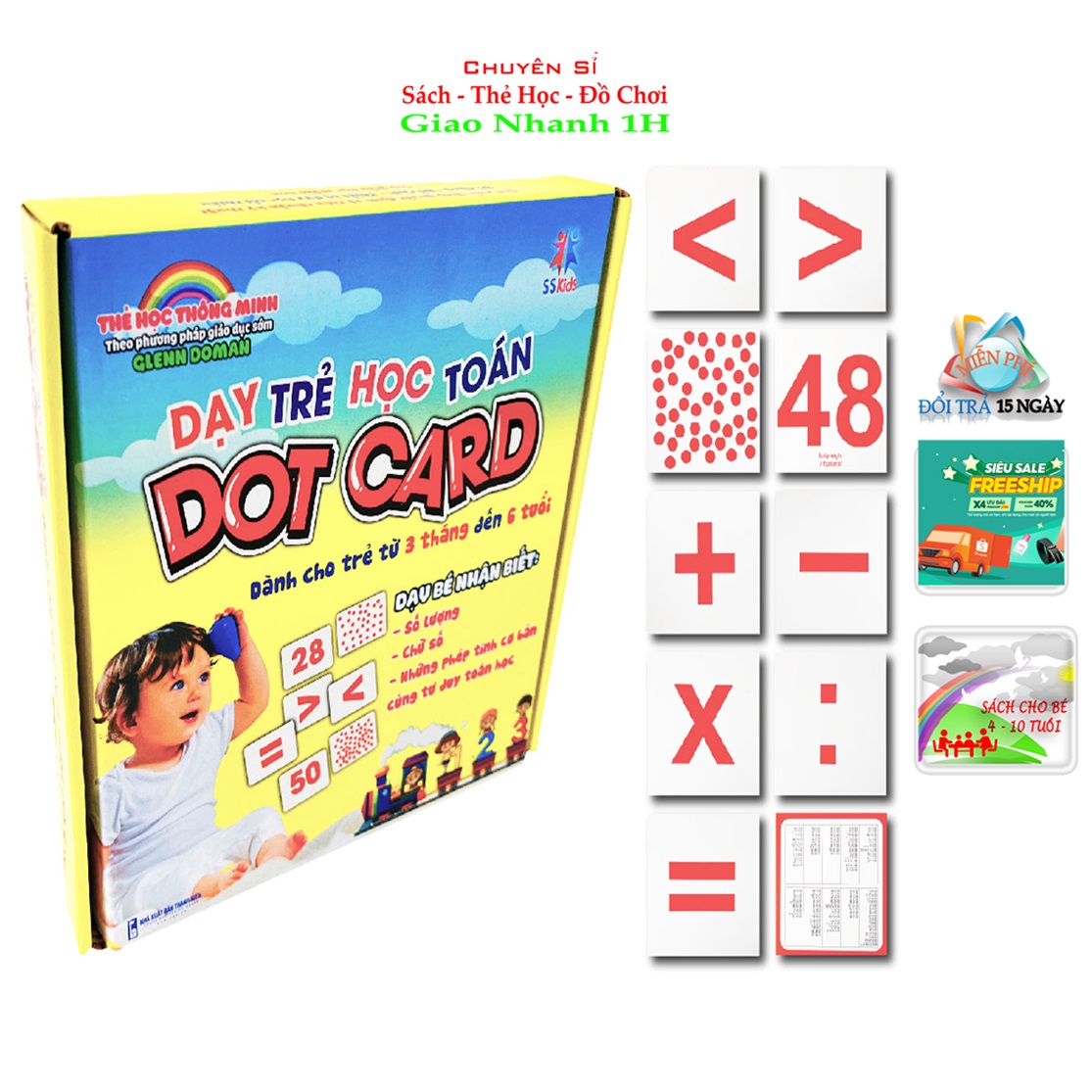  Bộ Thẻ Flashcard Dot Card 