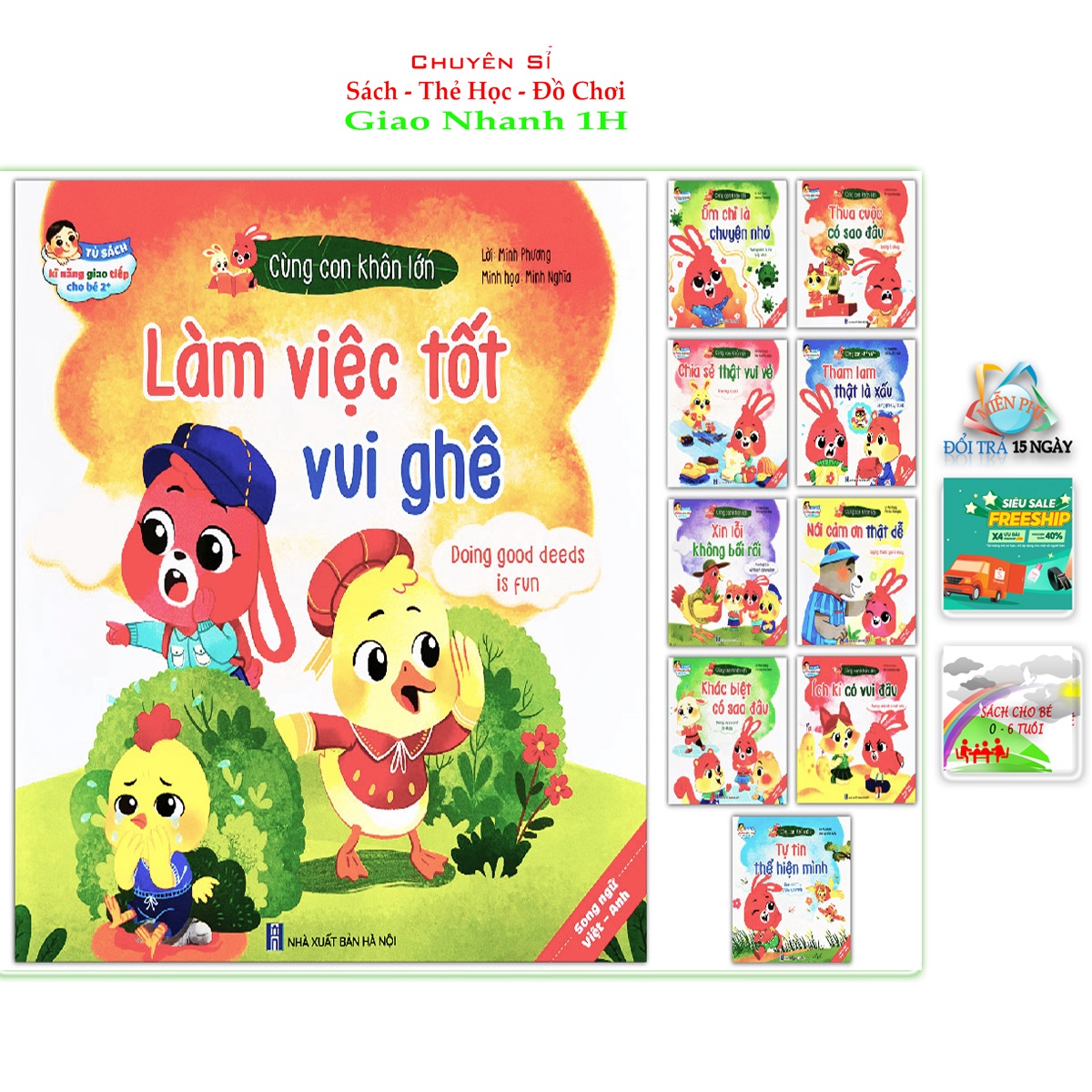 Truyện tranh giao tiếp cùng con lớn khôn