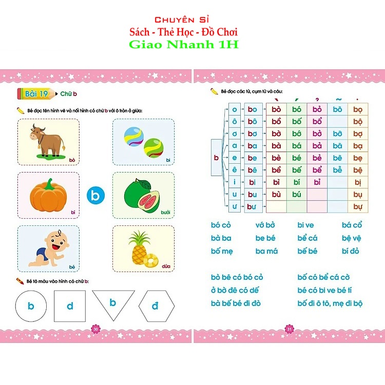  Luyện Đọc Hành Trang Cho Bé Tự Tin Vào Lớp 1