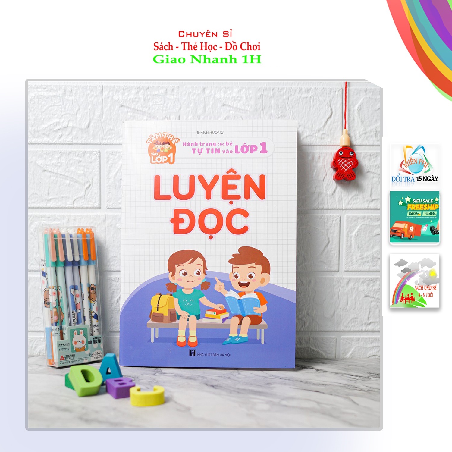  Luyện Đọc Hành Trang Cho Bé Tự Tin Vào Lớp 1