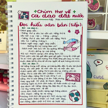  Take Note Văn 6 - Chương Trình Kết Nối Tri Thức