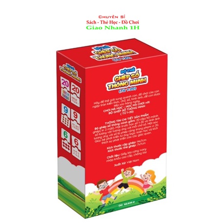 Bộ Ghép Số Thông Minh ( TỪ 1-20)