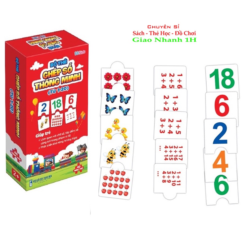 Bộ Ghép Số Thông Minh ( TỪ 1-20)