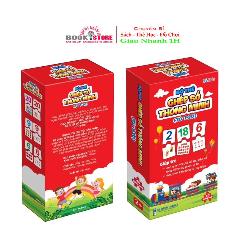 Bộ Ghép Số Thông Minh ( TỪ 1-20)