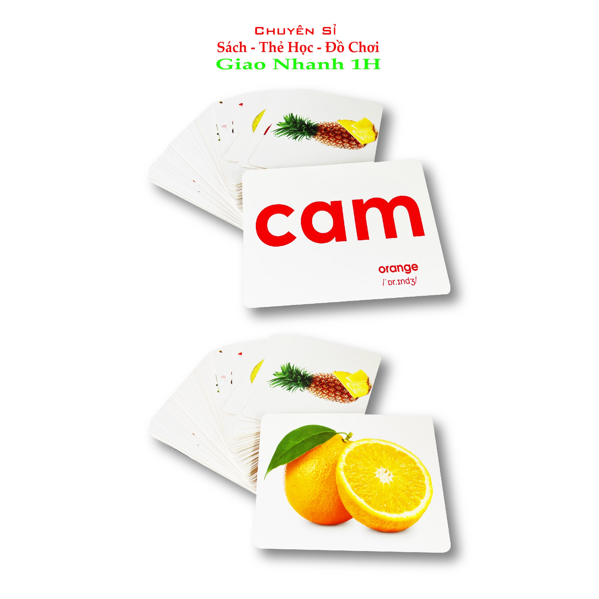 Bộ Thẻ Học Thông Minh Thế Giới Xung Quanh Việt Hà Khổ A5