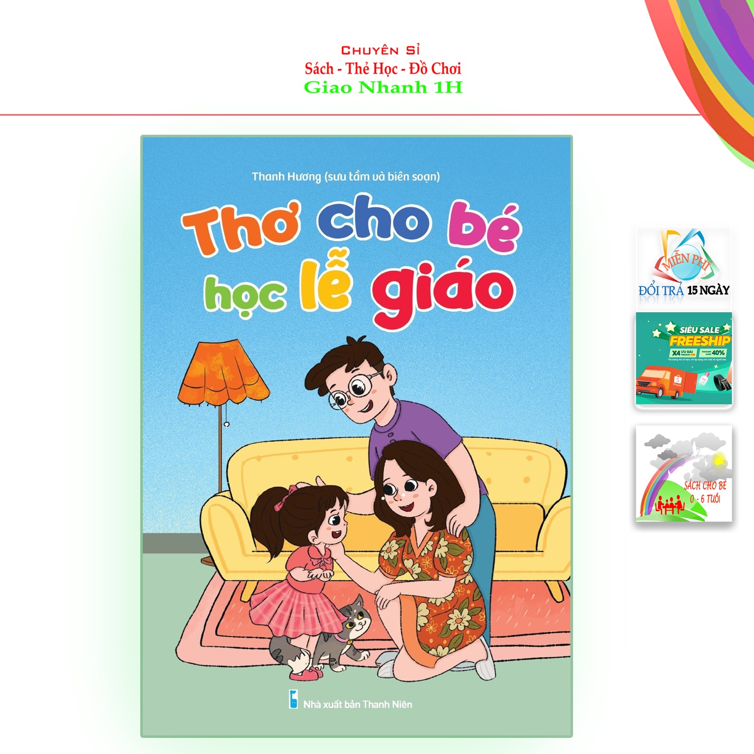 Thơ cho bé học lễ giáo - cho bé từ 0-6 tuổi