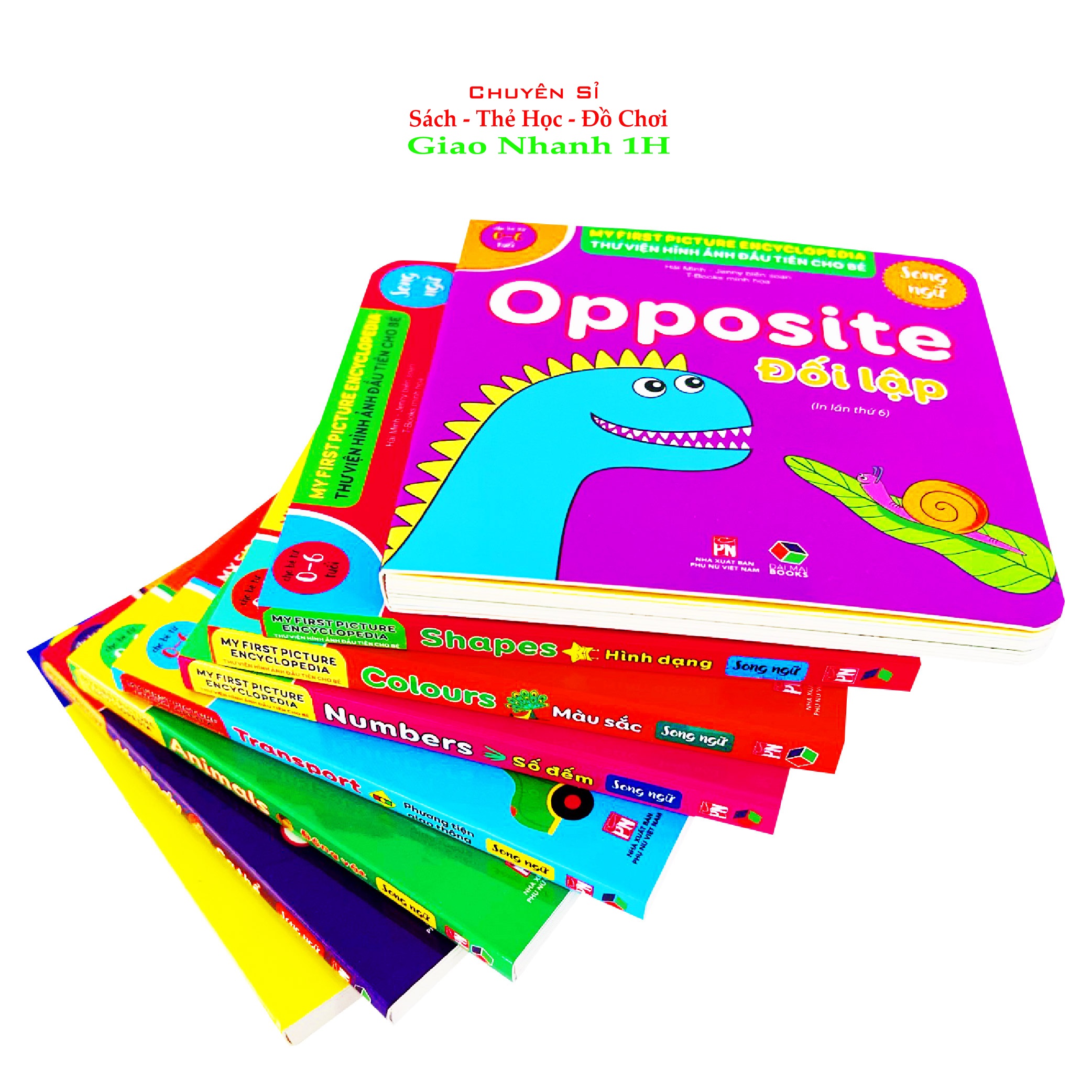 Bộ Hộp Thư Viện Hình Ảnh Đầu Tiên Cho Bé Từ 0 6 Tuổi