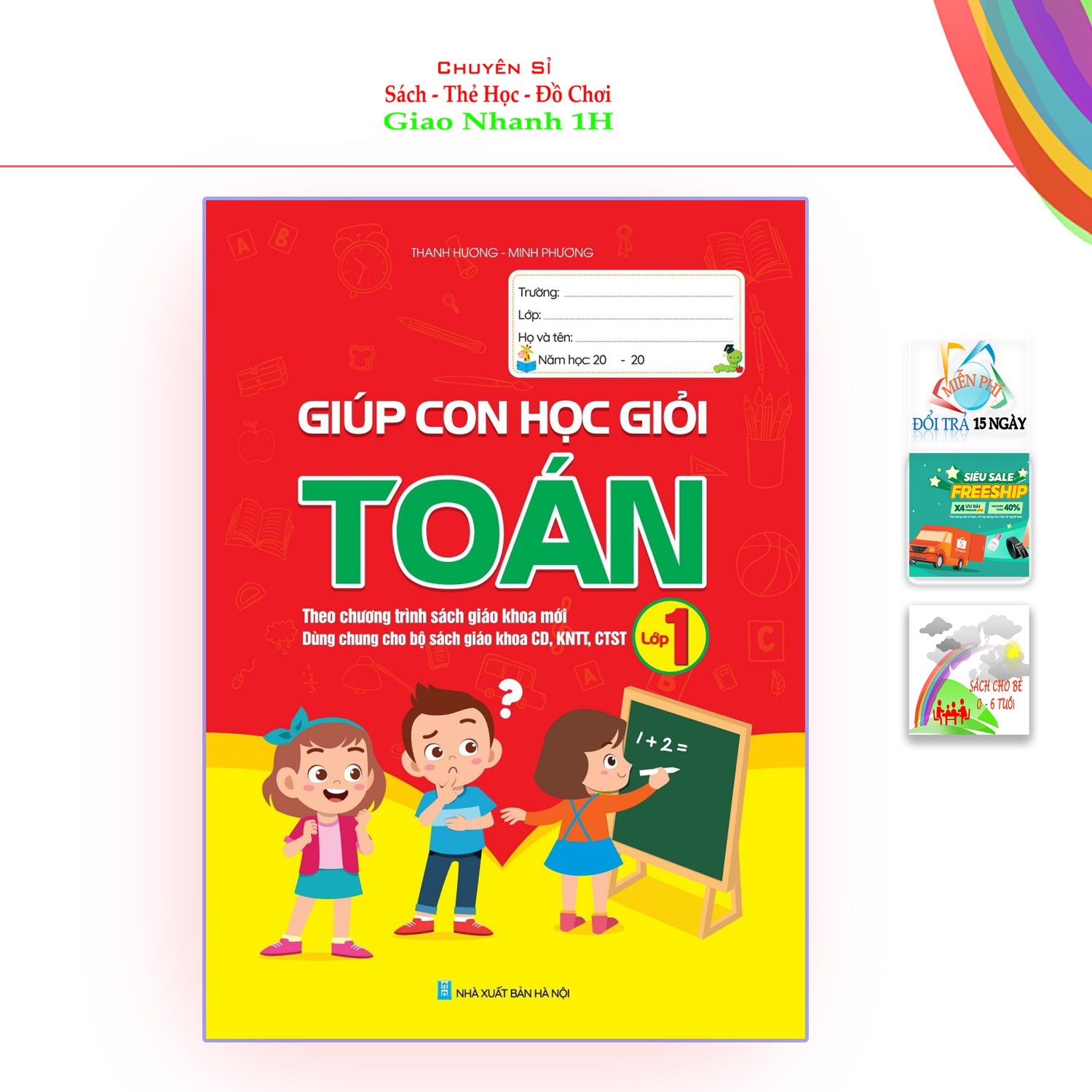 Giúp con học giỏi toán lớp 1