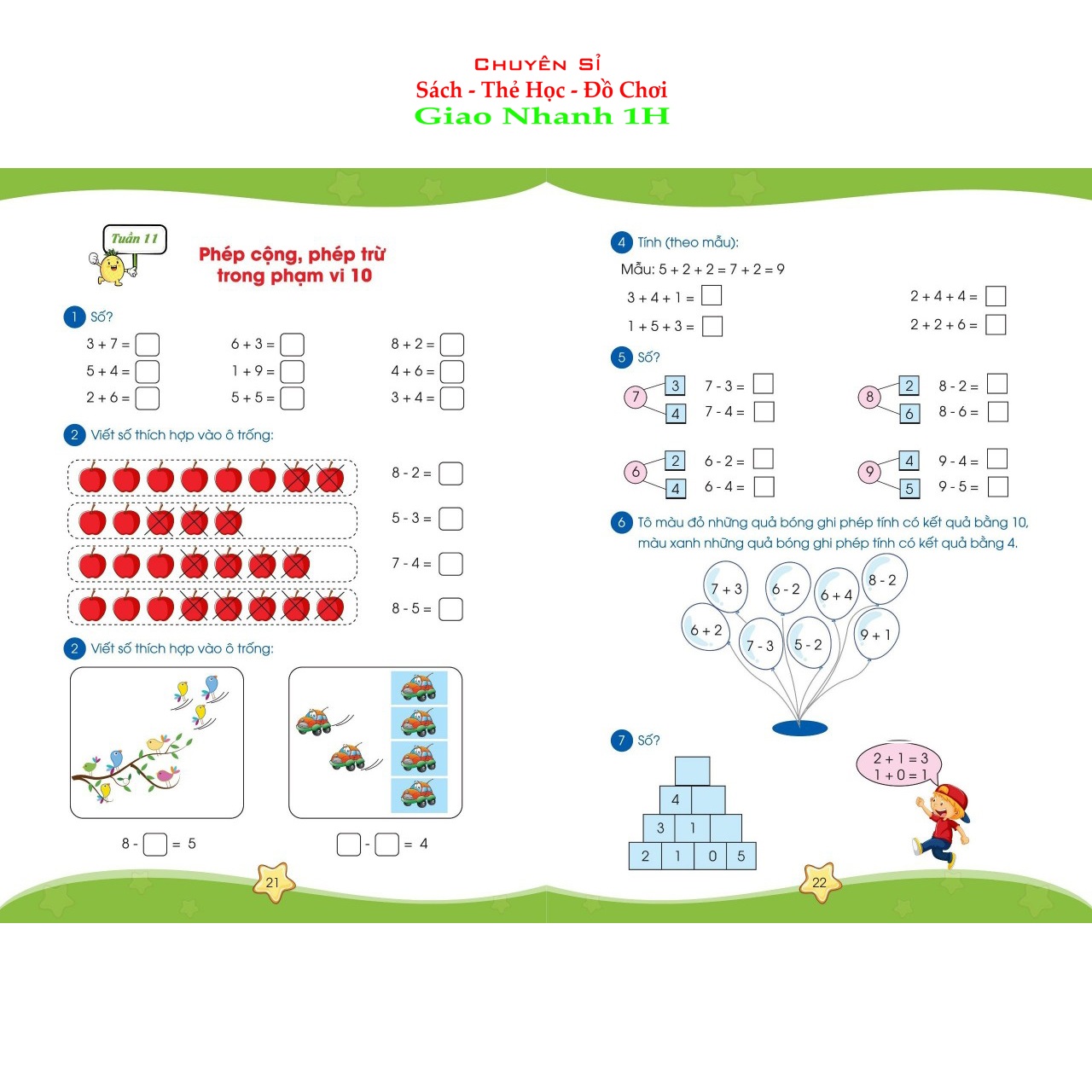 Giúp con học giỏi toán lớp 1