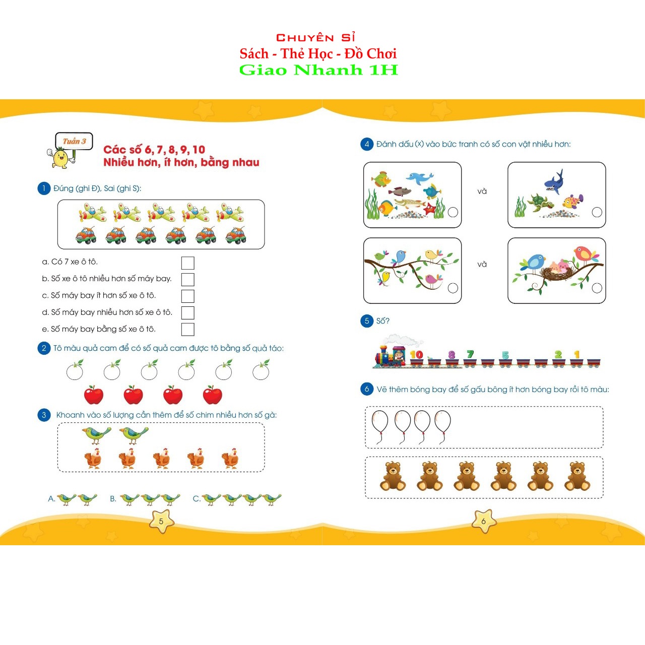 Giúp con học giỏi toán lớp 1
