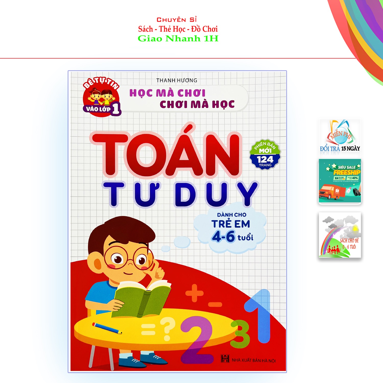 Toán Tư Duy - Dành cho trẻ em từ 4 - 6 tuổi