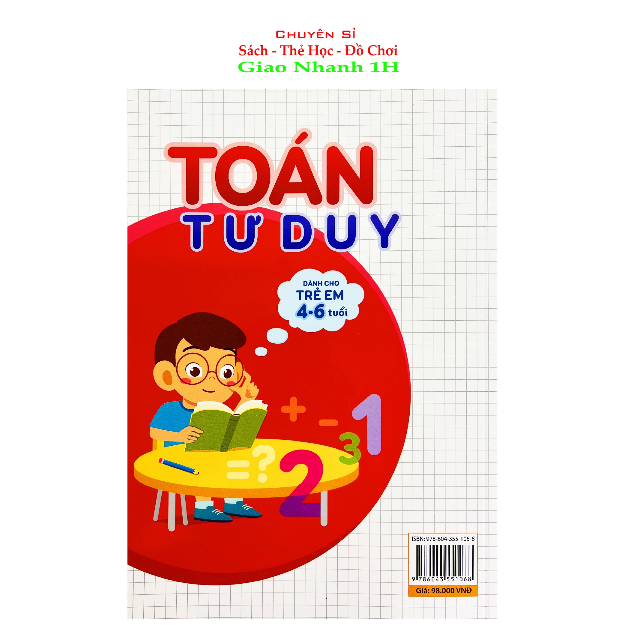 Toán Tư Duy - Dành cho trẻ em từ 4 - 6 tuổi