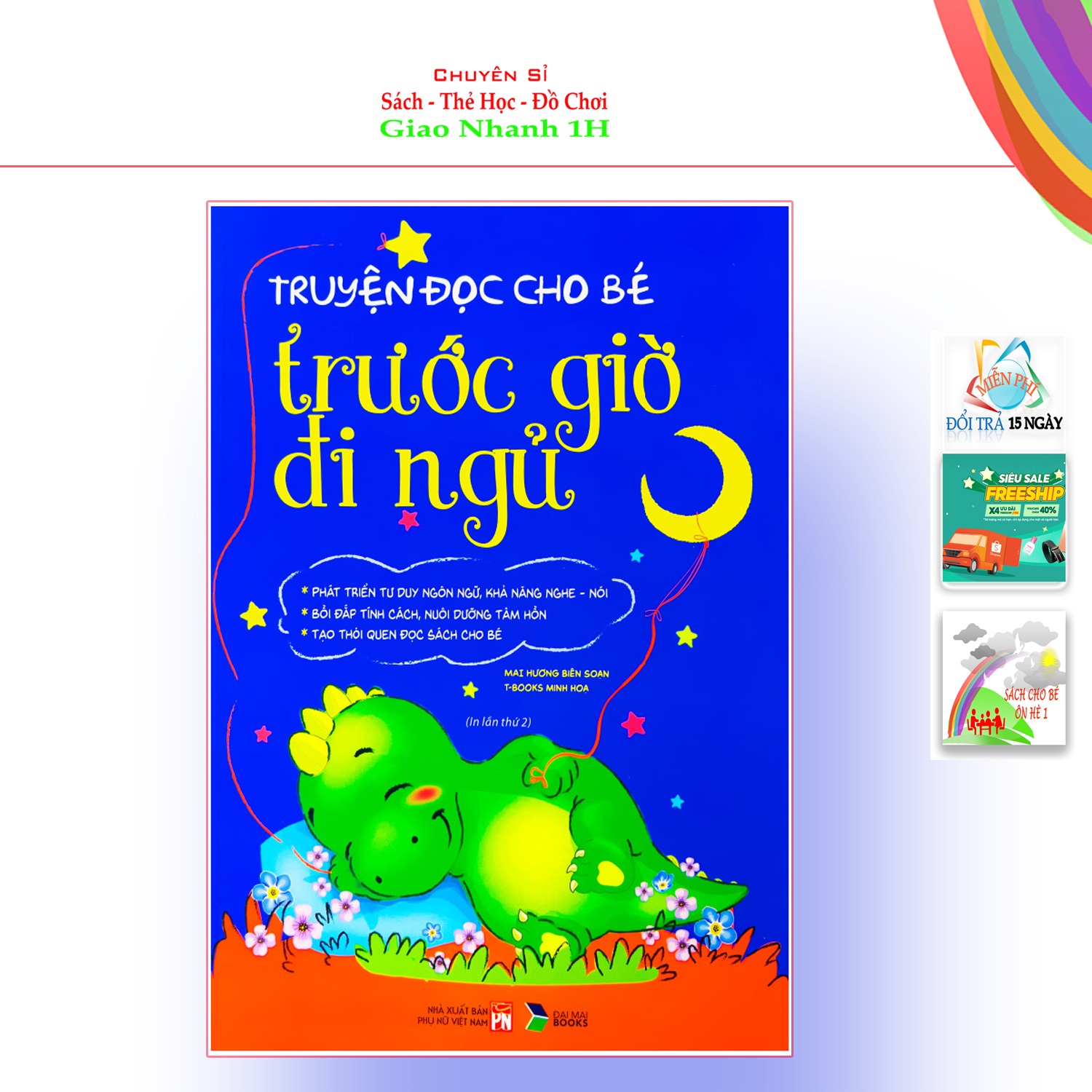 Truyện đọc cho bé trước giờ đi ngủ cho bé