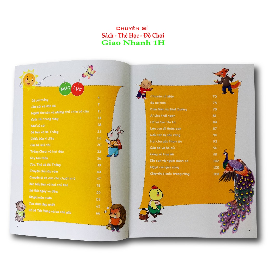 Truyện đọc cho bé trước giờ đi ngủ cho bé