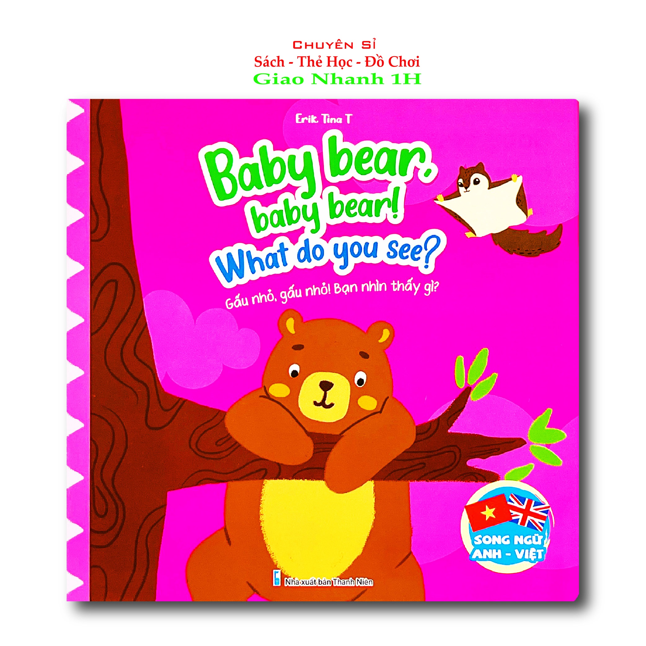 Truyện Tranh Gấu Bắc cực, Gấu nhỏ, Gấu trúc, Gấu nâu (bộ 4 Cuốn)