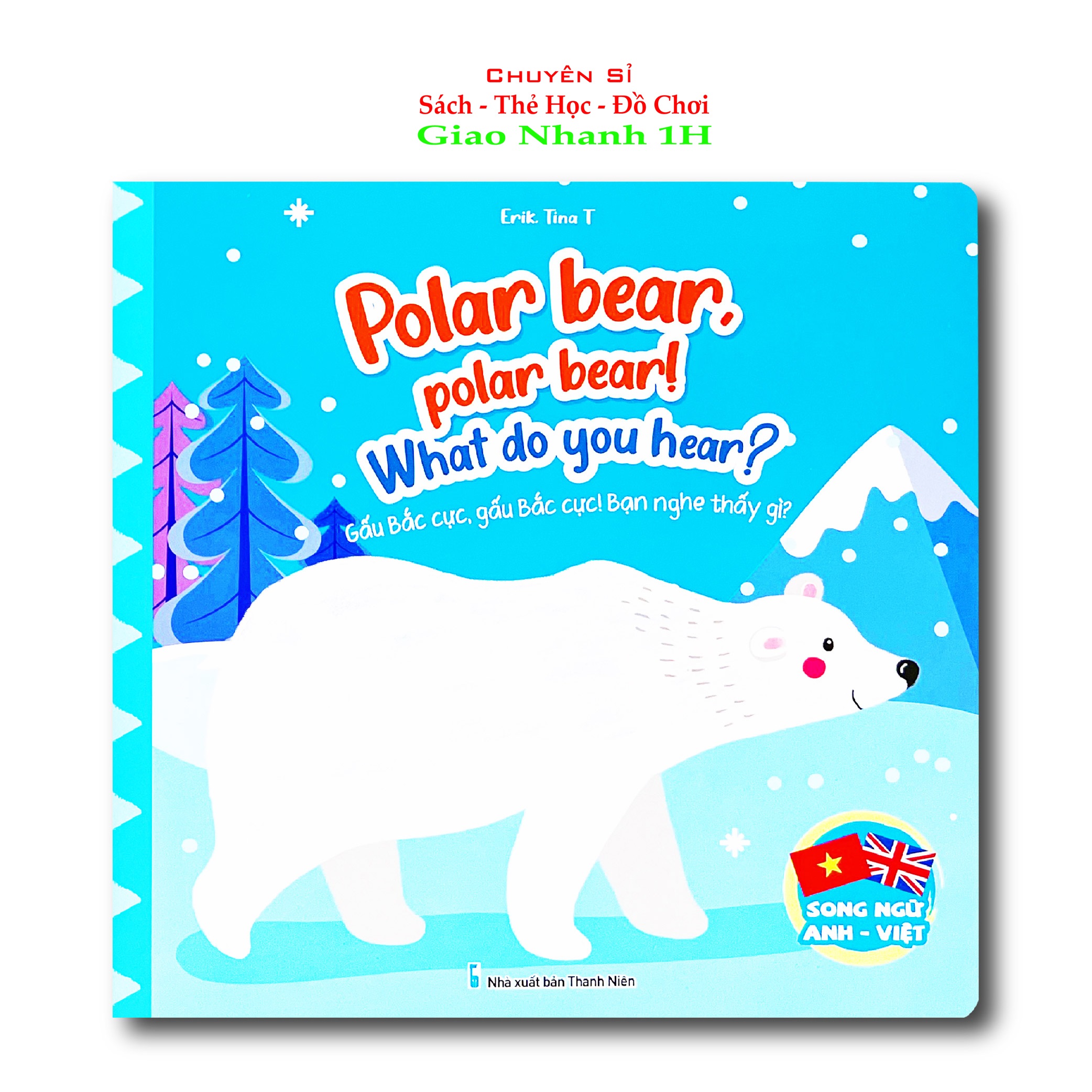 Truyện Tranh Gấu Bắc cực, Gấu nhỏ, Gấu trúc, Gấu nâu (bộ 4 Cuốn)