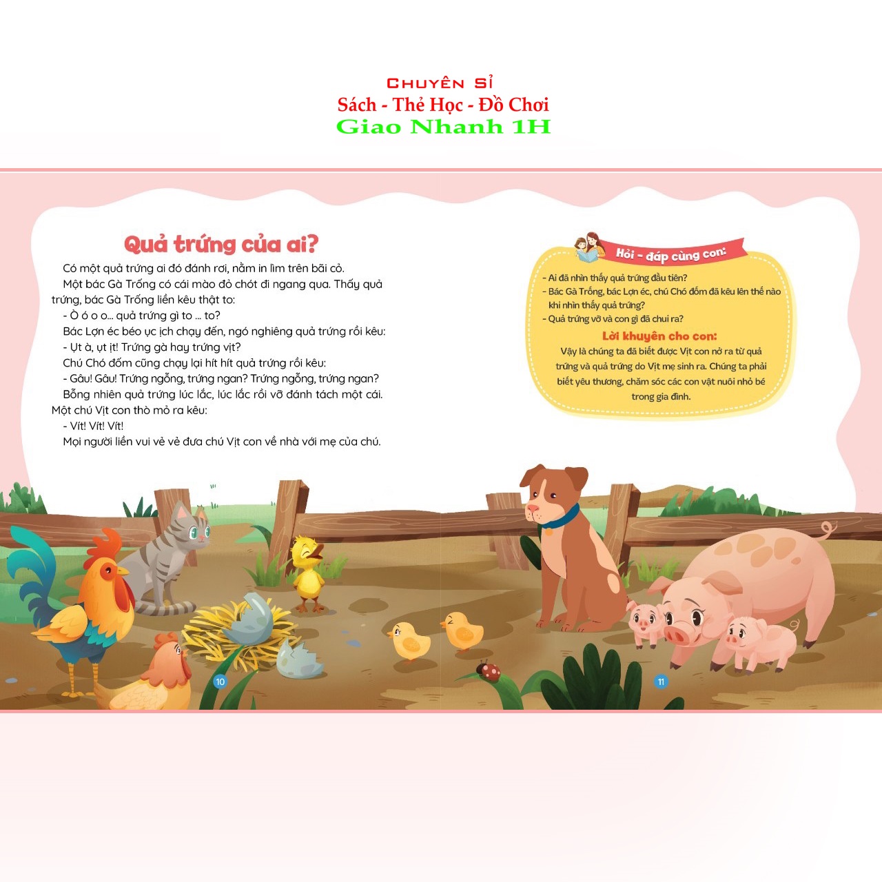 Truyện Kể Cho Bé Trước Giờ Đi Ngủ Giúp Bé Phát Triển IQ và EQ