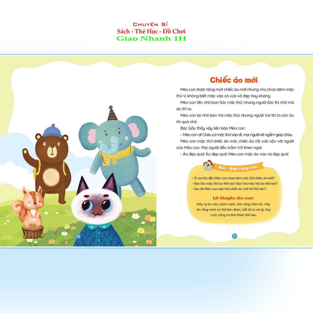 Truyện Kể Cho Bé Trước Giờ Đi Ngủ Giúp Bé Phát Triển IQ và EQ