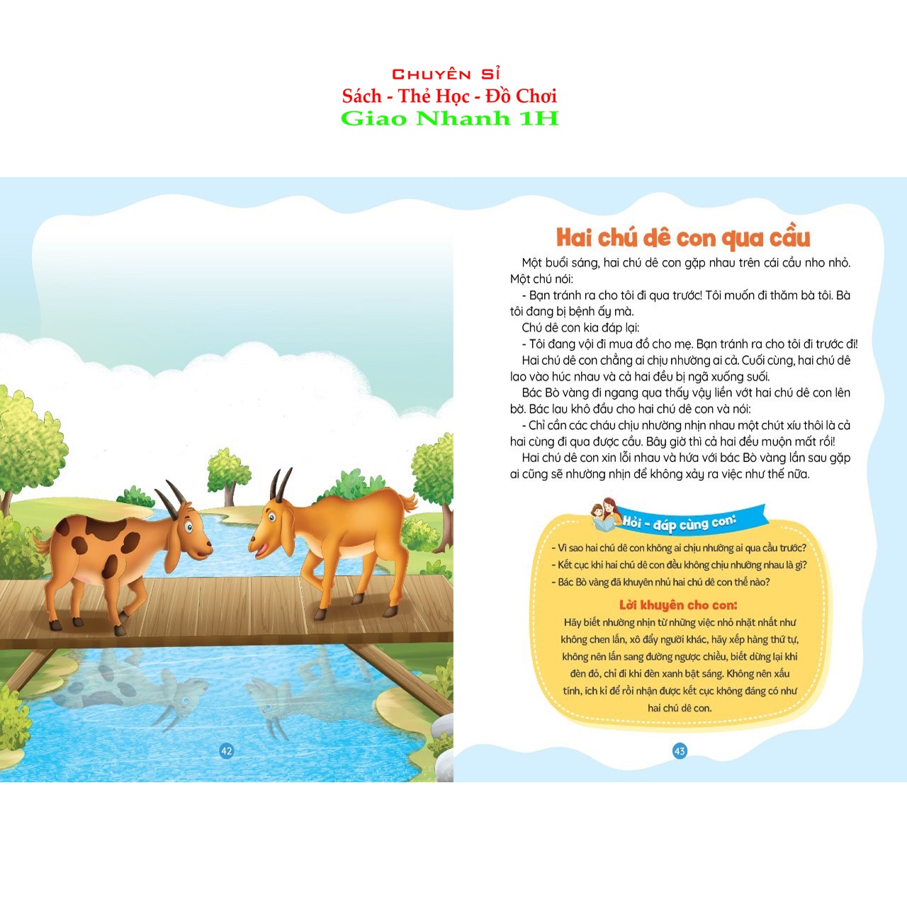 Truyện Kể Cho Bé Trước Giờ Đi Ngủ Giúp Bé Phát Triển IQ và EQ