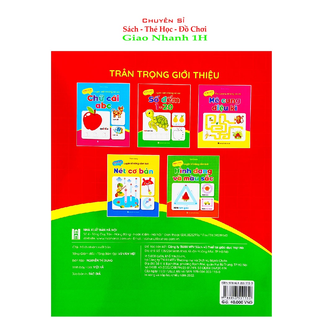 Bộ Vở Viết Xóa Được Đánh vần Tiếng Việt