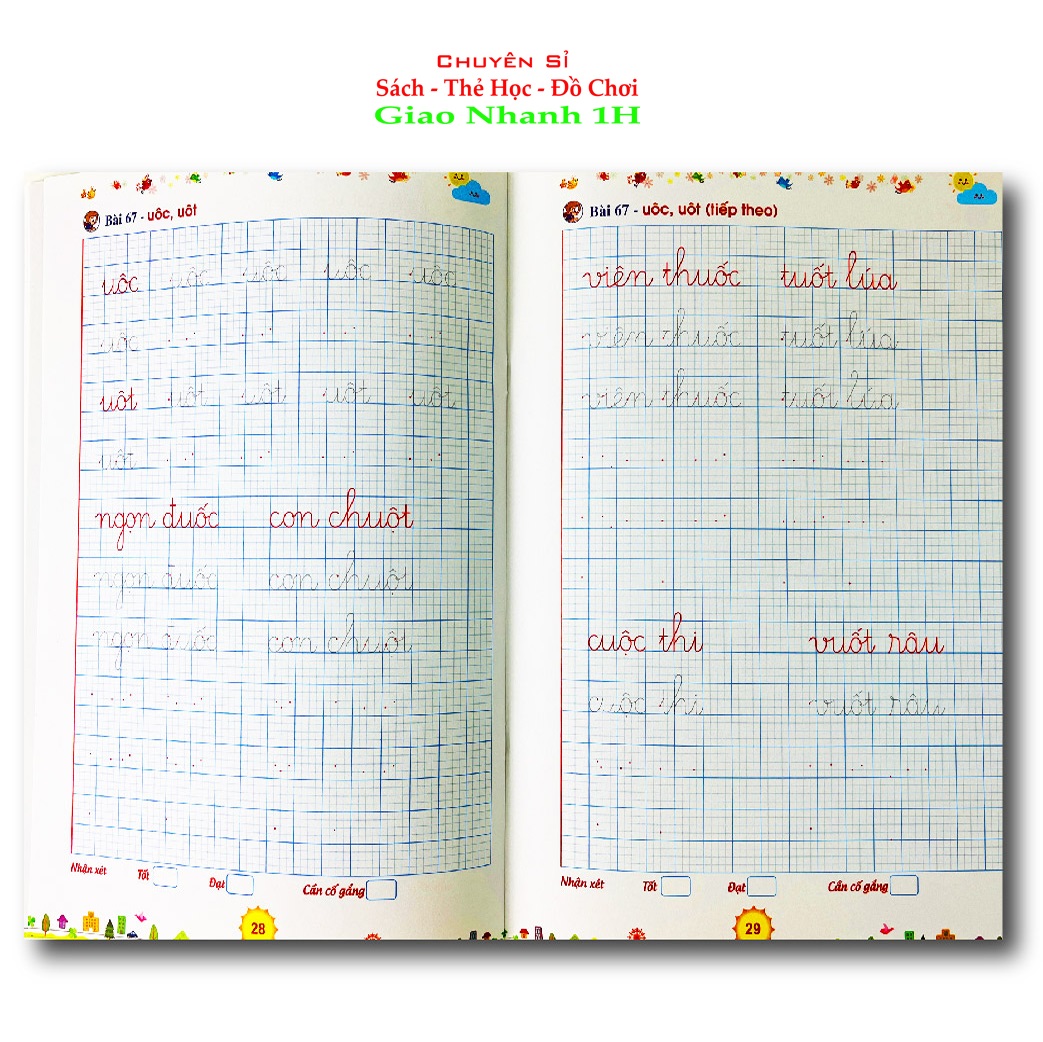 Combo Vở Luyện Viết Lớp 1 - Chương trình Kết nối tri thức với cuộc sống