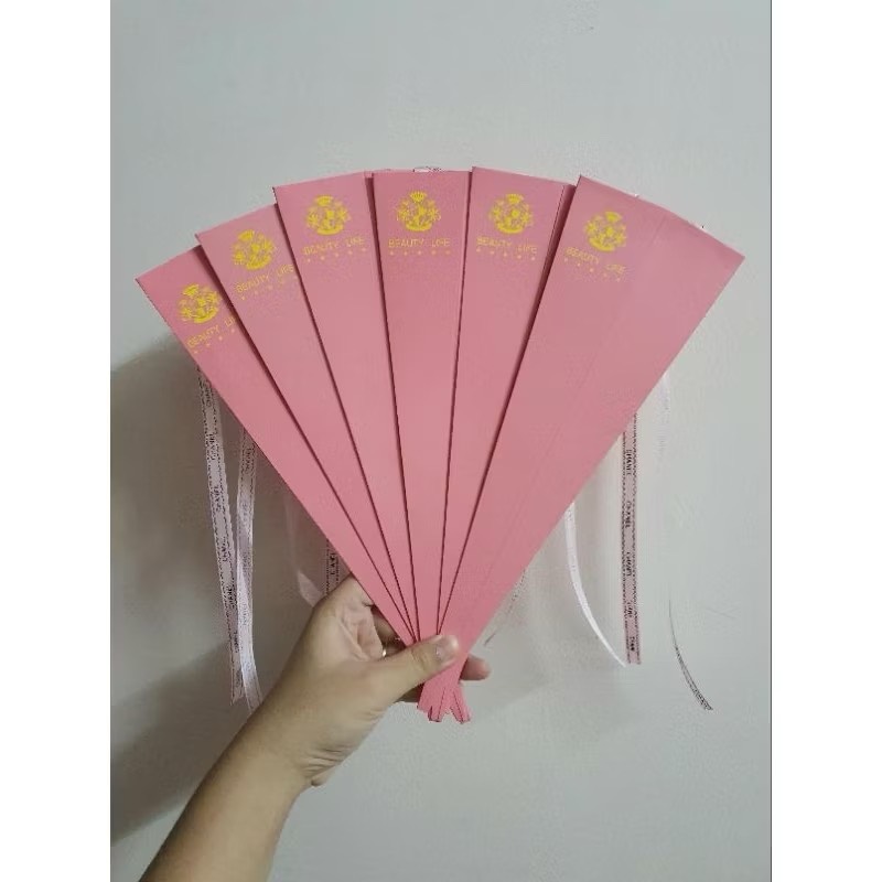 Combo 10 túi mika 1 bông, vỏ hộp mika đựng hoa sáp, hộp mica hồng sang trọng